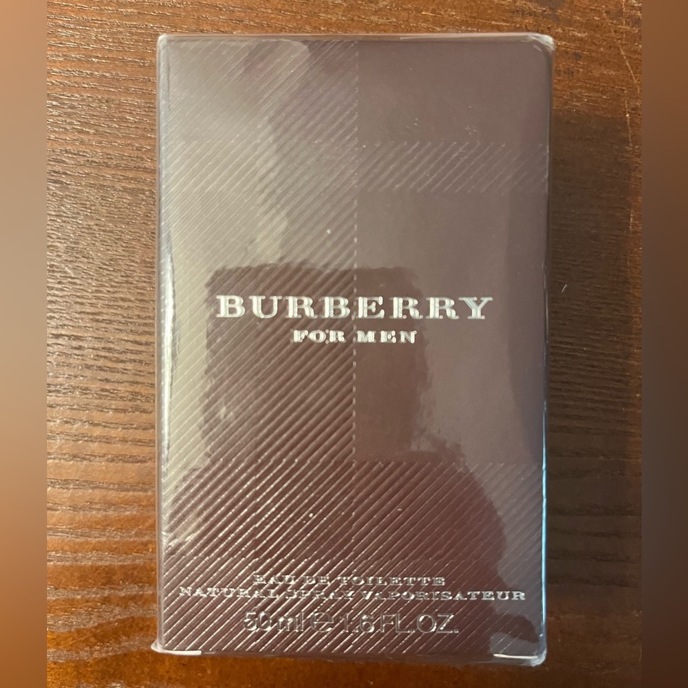 New Burberry for men cologne, eau de toilette natural spray, 1.6 fl oz, 50 ml